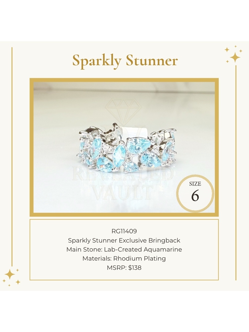 Sparkly Stunner - Size 6 - OG